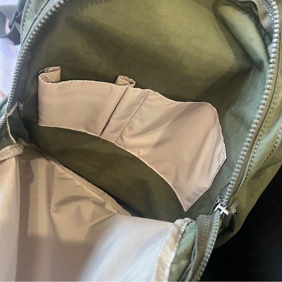 Kipling Green Backpack laptop bag - Picture 7 of 9